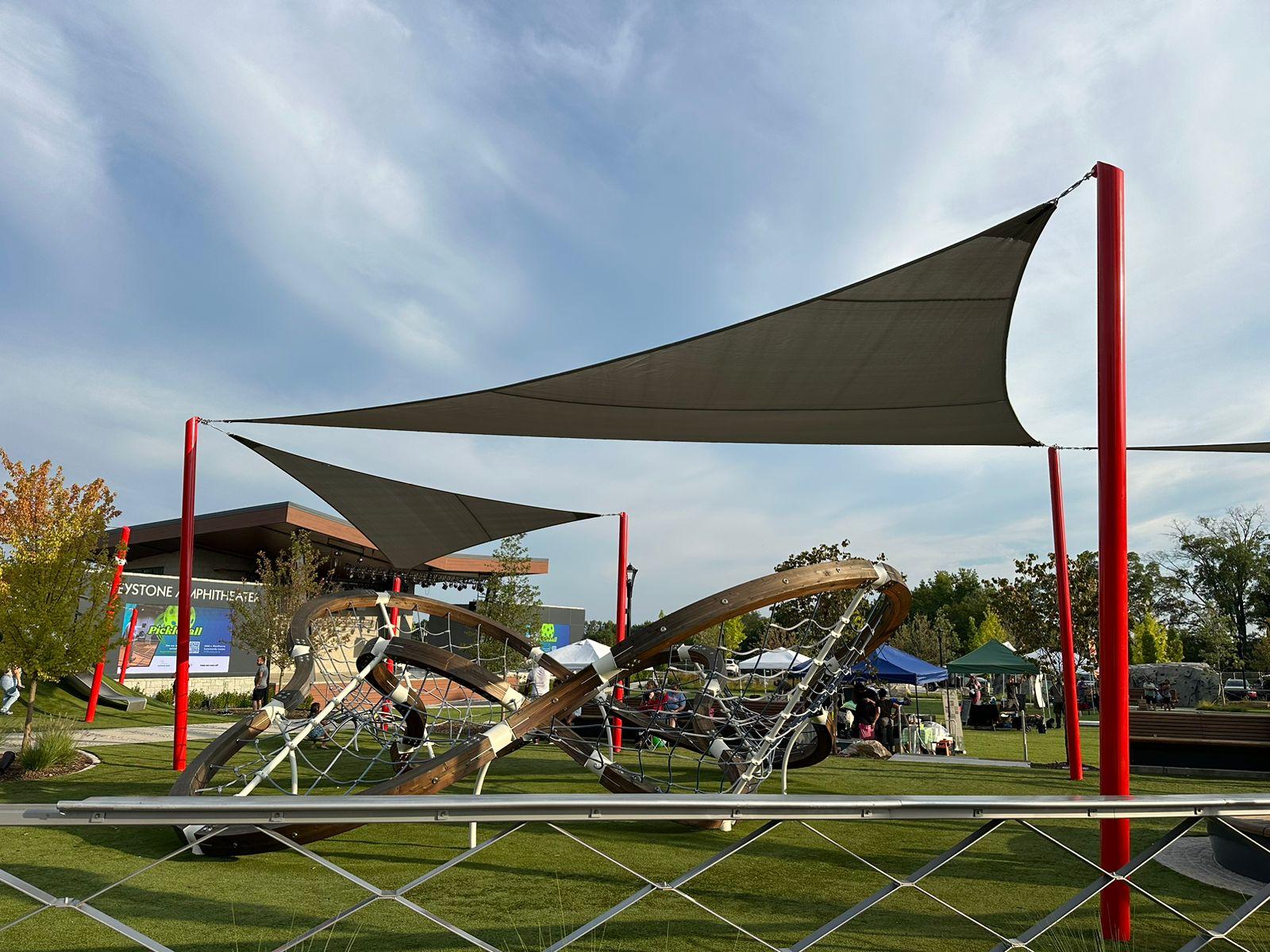 Shade Sails installation